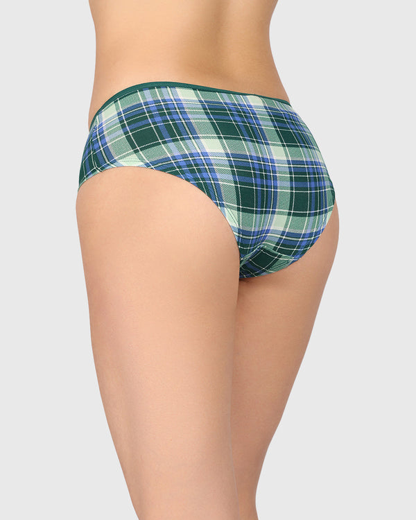 La Senza Trend Remix Hipster Panty Print : Plaid / M