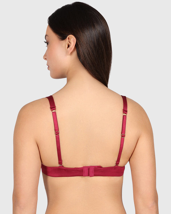 La Senza Obvious So Sexy Full Coverage Bra Dark Pink / 34B