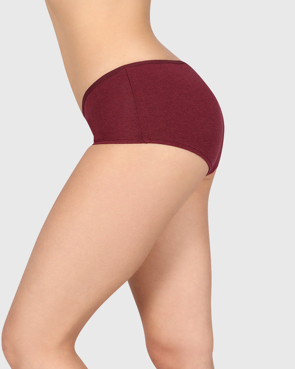 La Senza Trend Remix Boyshort Panty Dark Red / M