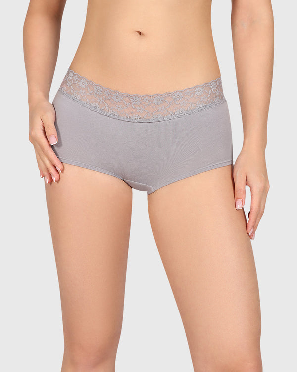 La Senza Trend Remix Boyshort Panty Grey / M