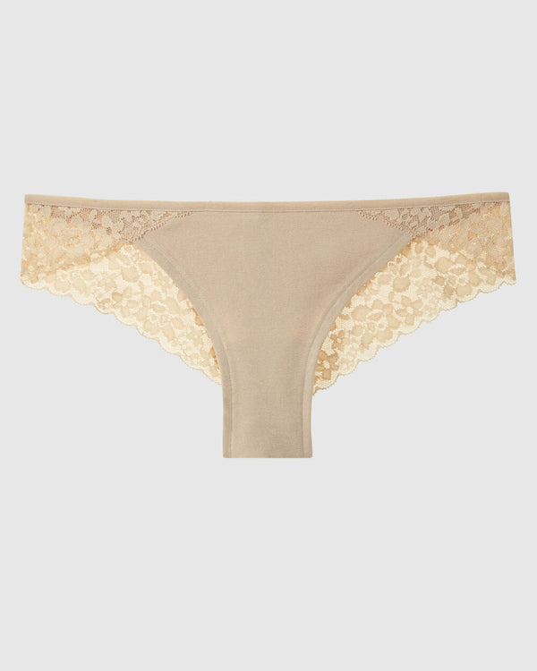 La Senza Cheeky  with Lace Trim