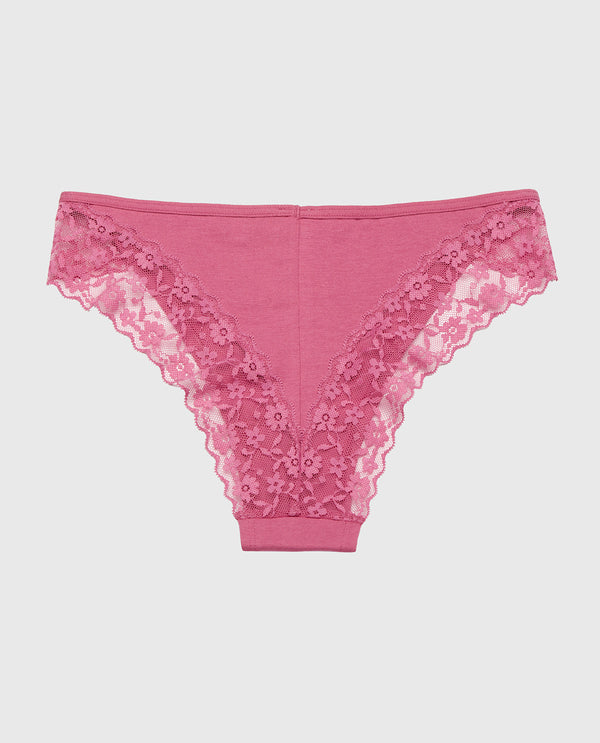 La Senza Cheeky Panty With Lace Trim