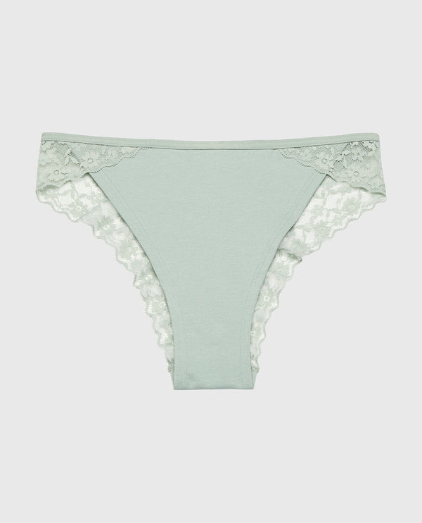 La Senza Cheeky Panty With Lace Trim