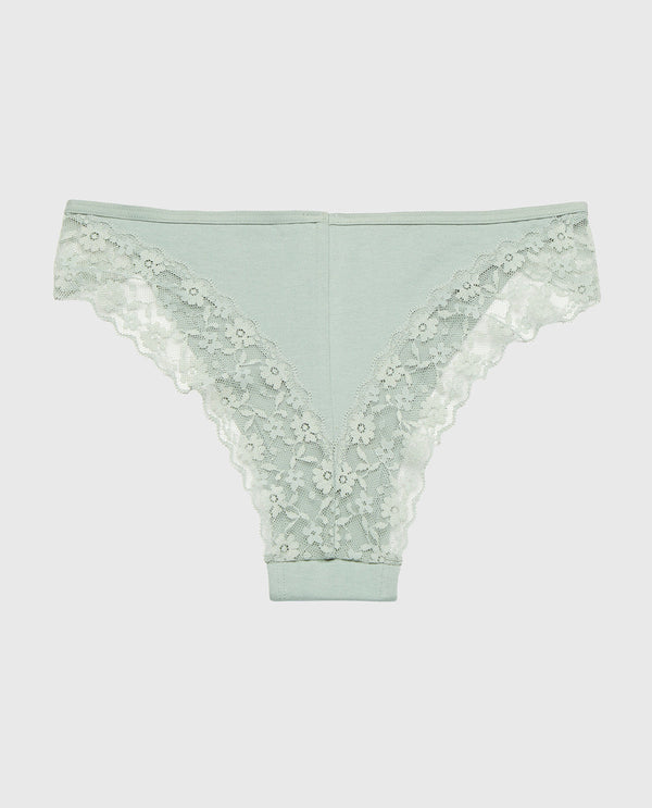 La Senza Cheeky Panty With Lace Trim