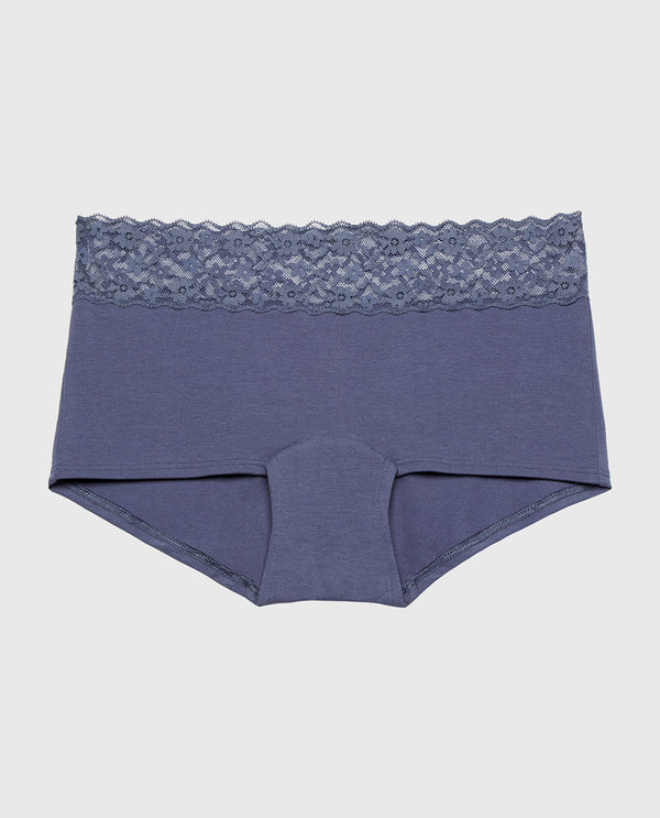 La Senza Boyshort  With Lace Trim