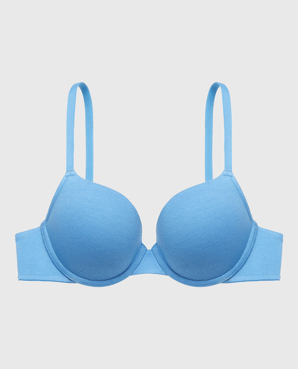 La Senza Lightly Lined Demi Cotton bra