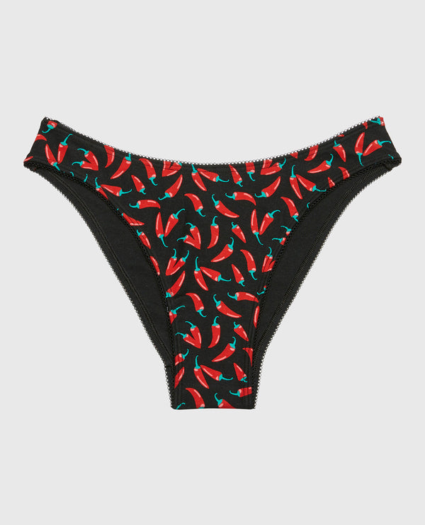 La Senza Mini Cheeky Cotton Panty and Picot Trim