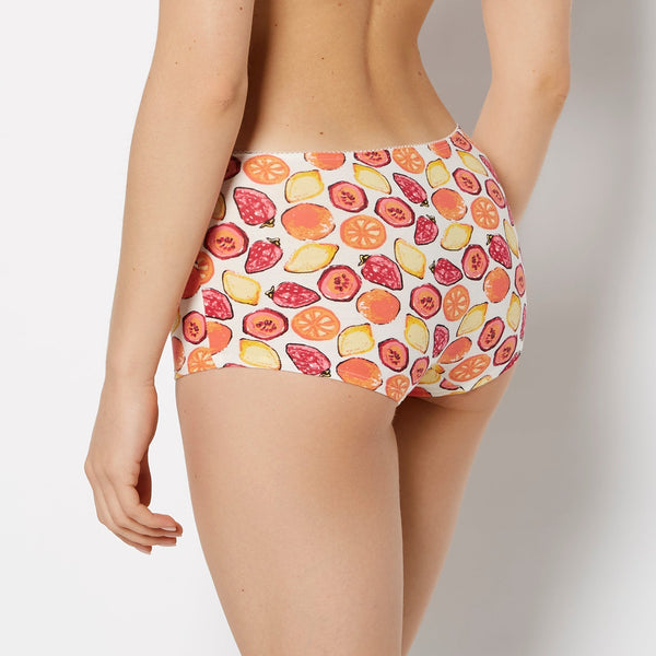 La Senza Boyshort Cotton Panty and Picot Trim