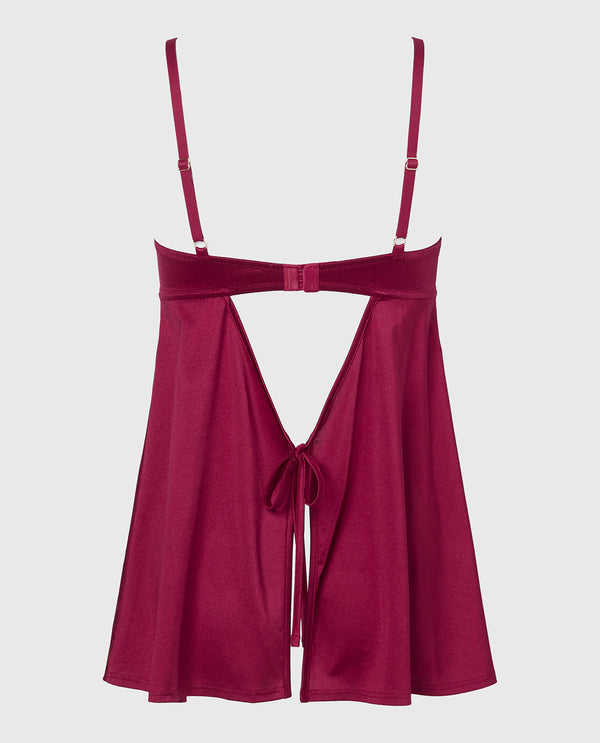 La Senza Unlined Balconette Babydoll with Romantic Lace