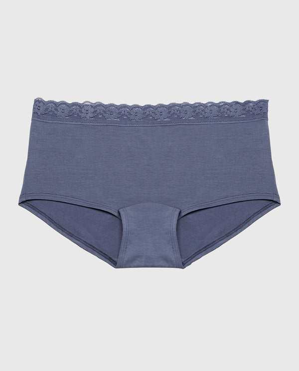 La Senza Ultrasoft Modal Boyshort  with Lace Trim