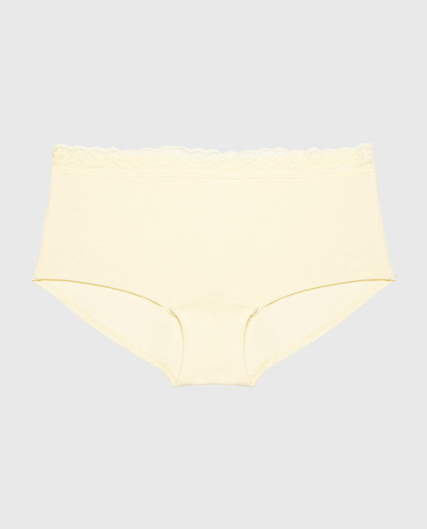 La Senza Ultrasoft Modal Boyshort  with Lace Trim
