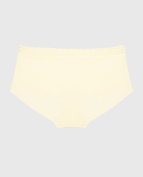 La Senza Ultrasoft Modal Boyshort  with Lace Trim