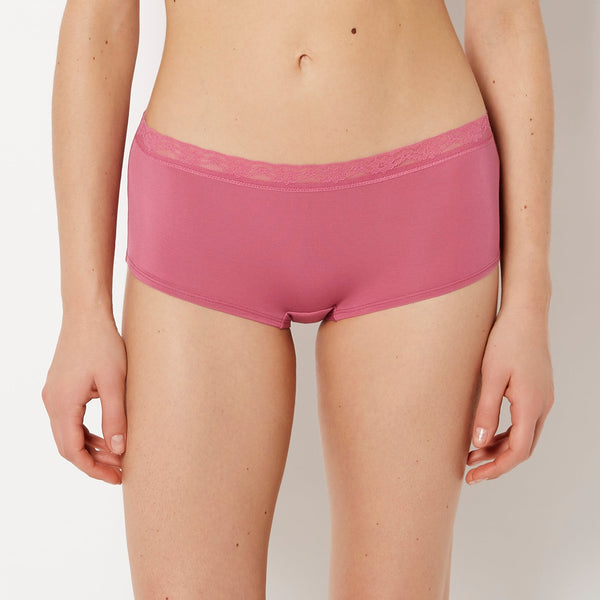 La Senza Ultrasoft Modal Boyshort  with Lace Trim