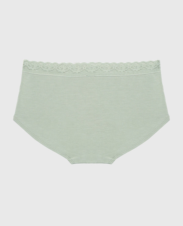 La Senza Ultrasoft Modal Boyshort  with Lace Trim
