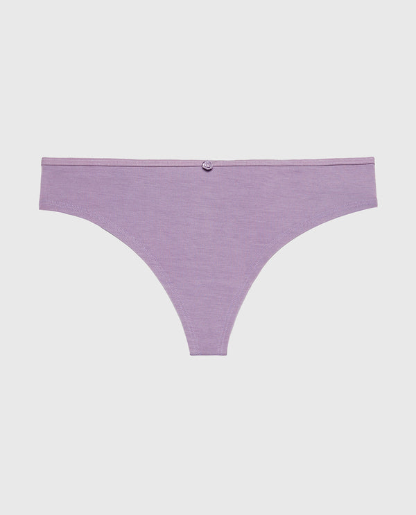 La Senza Ultrasoft Modal Cheeky Thong  with Rosette Detail