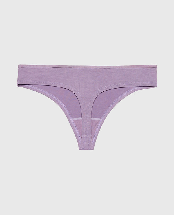 La Senza Ultrasoft Modal Cheeky Thong  with Rosette Detail