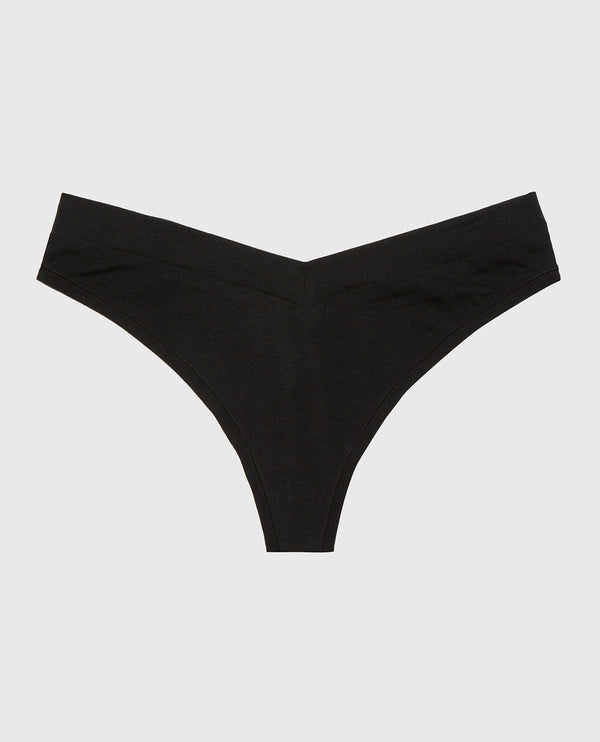 La Senza Wide Waist Cotton Thong