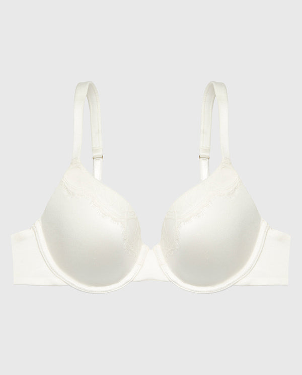 La Senza Lightly Lined Full Coverage Bra with Afterglow Lace Trim