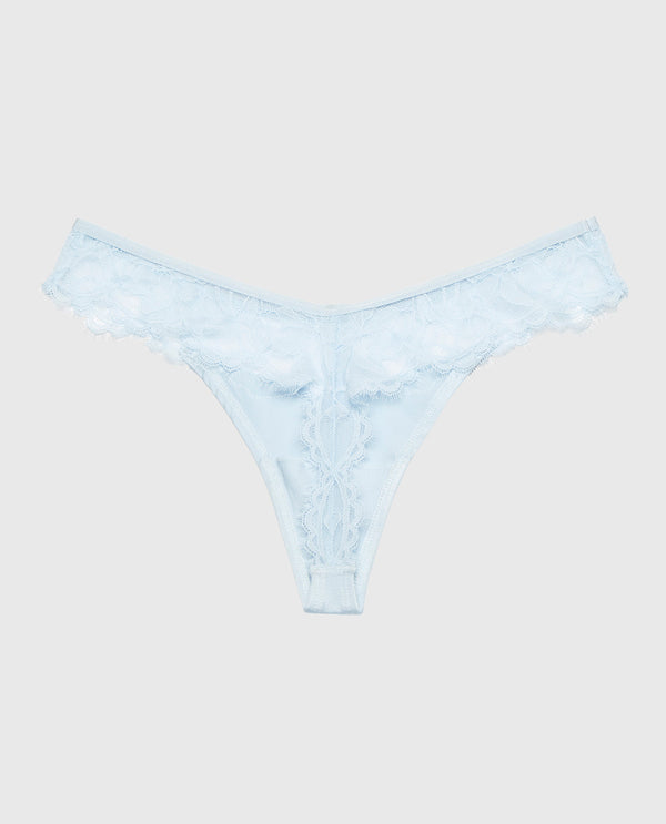 La Senza Diva Thong  With Afterglow Lace