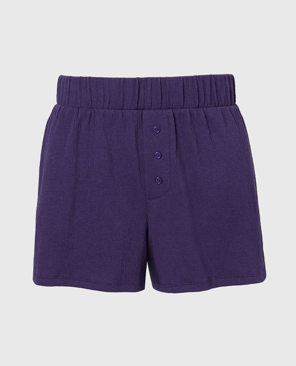 La Senza Casual Sleep Textured Knit Boxer Short