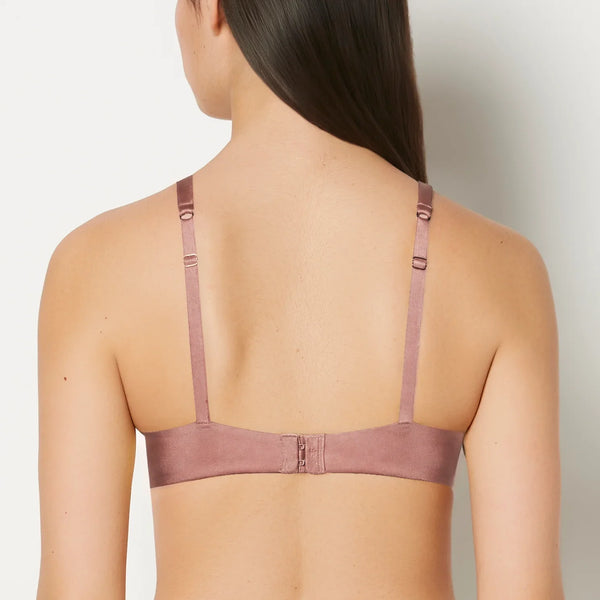 La Senza Lightly Lined Full Coverage Bra With Lush Lace In Deer
