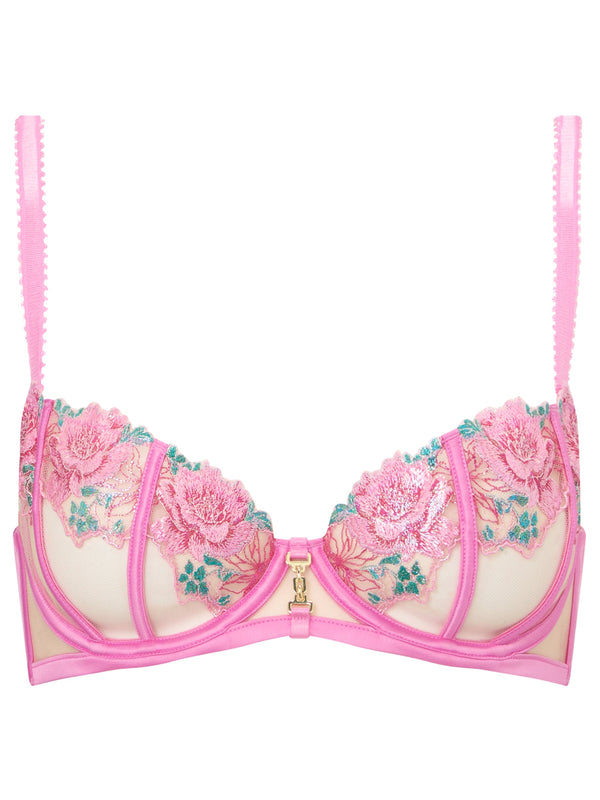 Ann Summers Caged Rose Non Padded Balcony Bra