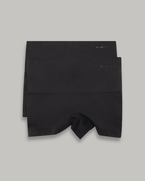 LA SENZA SEAMLESS SMOOTHIES 2 PACK SHORT BLACK / 8/10