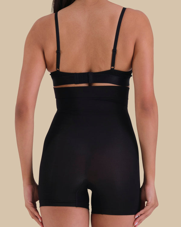AMBRA KF POW LITE HI WAIST SHORT SOLUTIONS SHAPEWEAR BLACK / 10/12