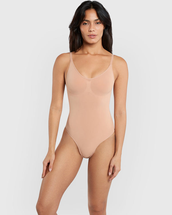 Ambra Midthigh Laser Cut Shaping Short
