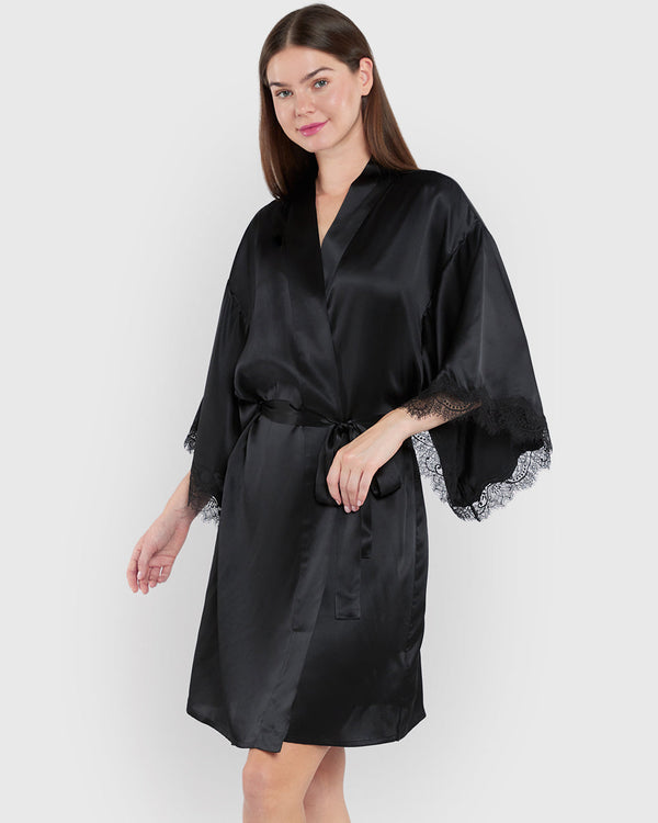 Sainted Sisters Silk Pajama Set