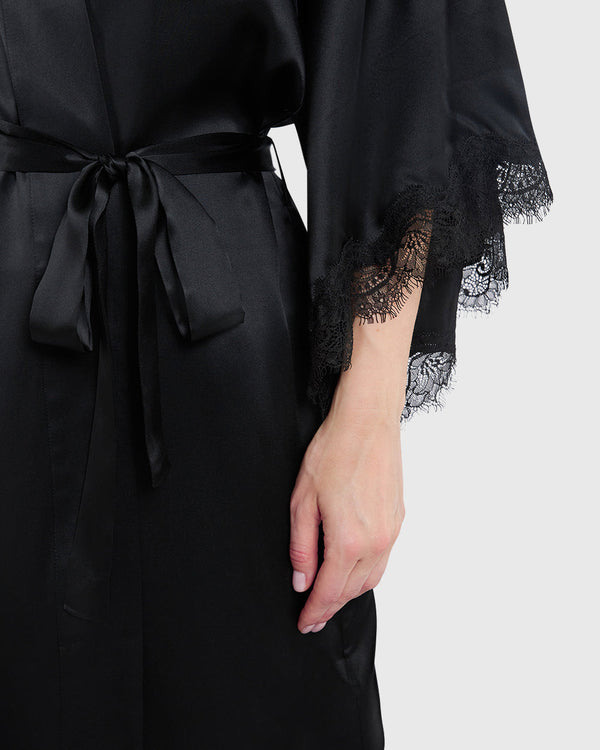 Sainted Sisters Silk Pajama Set