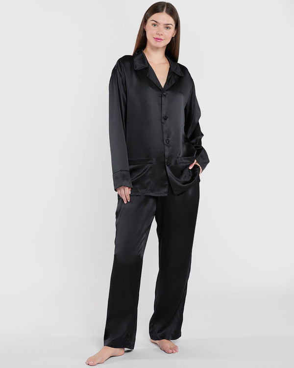 Sainted Sisters Silk Pajama Set