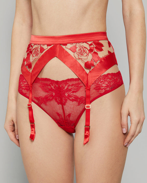 ROSABELLE SUSPENDER Red / 10