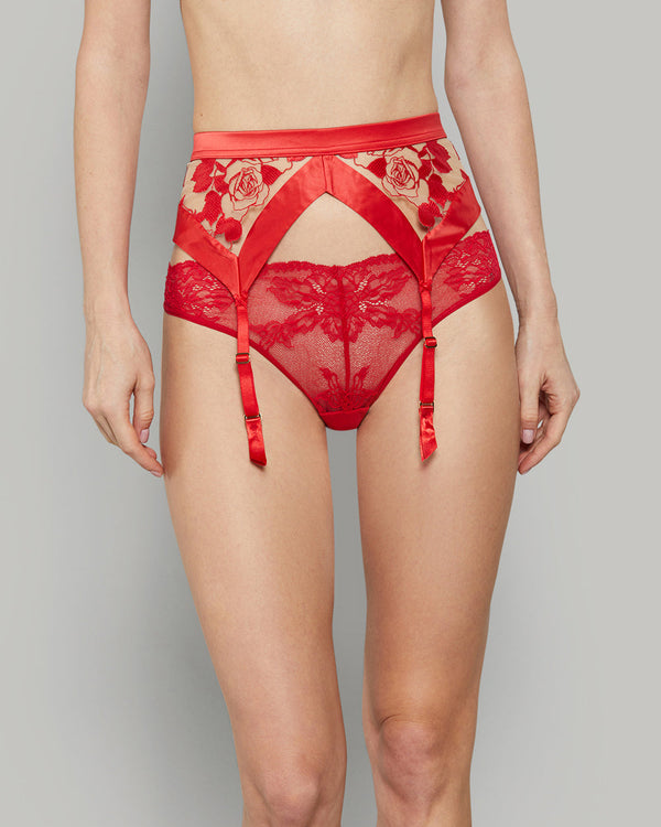 ROSABELLE SUSPENDER Red / 10