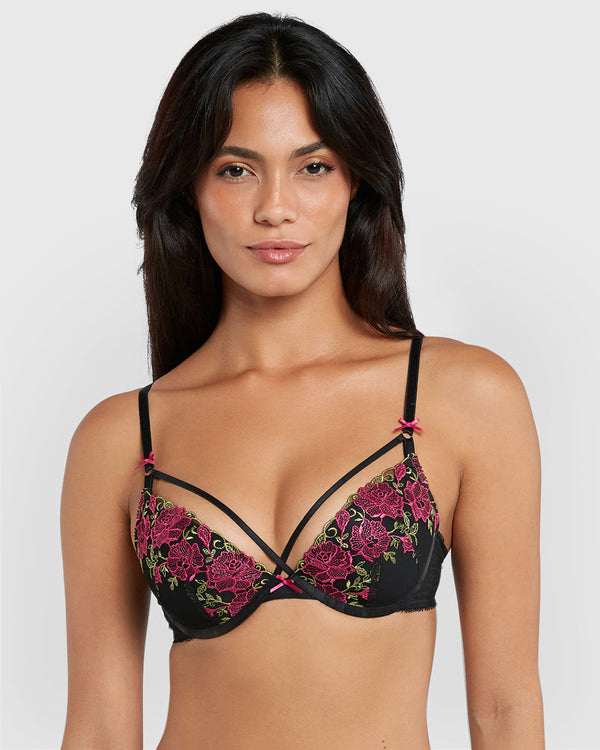 Isla & Evie Pushup Plunge Bra