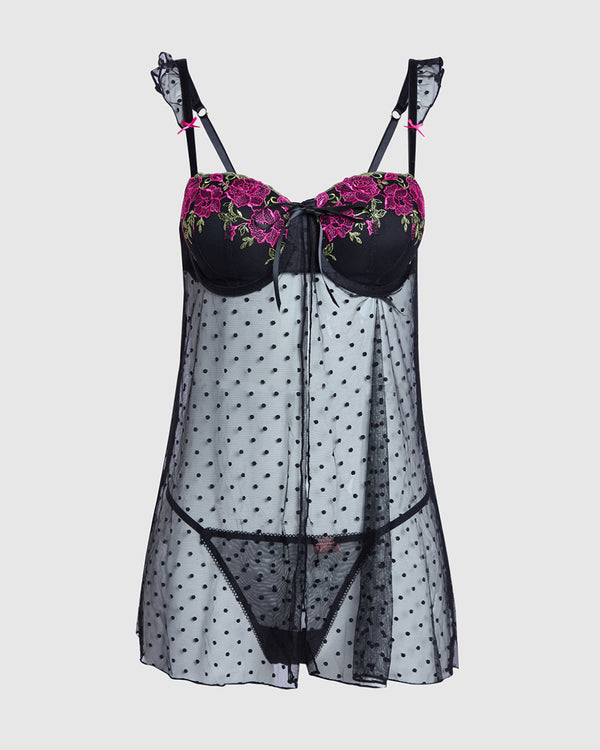 Isla & Evie Sexy Sleep Cupped Babydoll