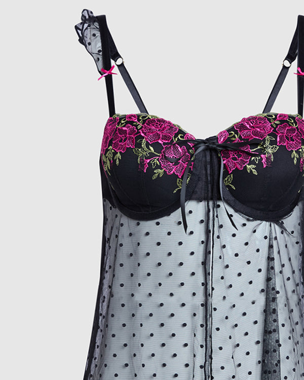 Isla & Evie Sexy Sleep Cupped Babydoll