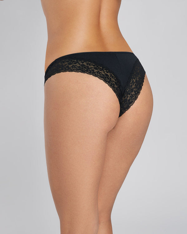 La Senza Trendy Cheeky Panties BLACK / M