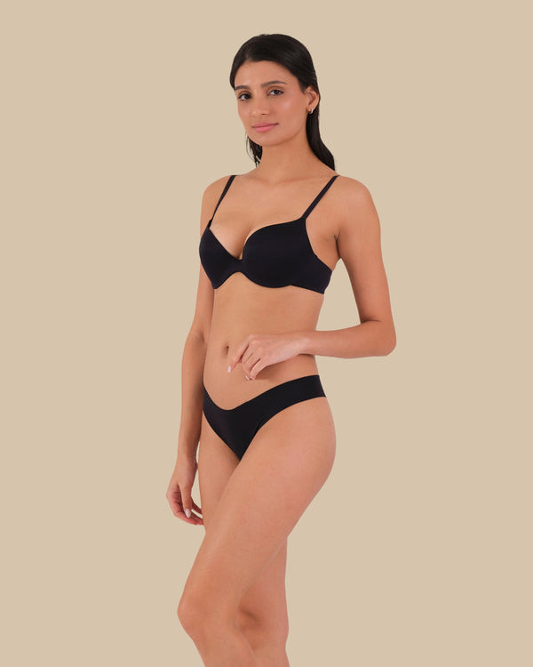 BK PU PL COMFORT WIDE WING 03YZ / 34B