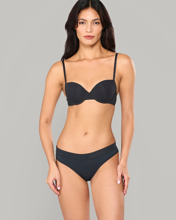LA SENZA MIDRISE COMFORT WWB BIKINI BLACK / S