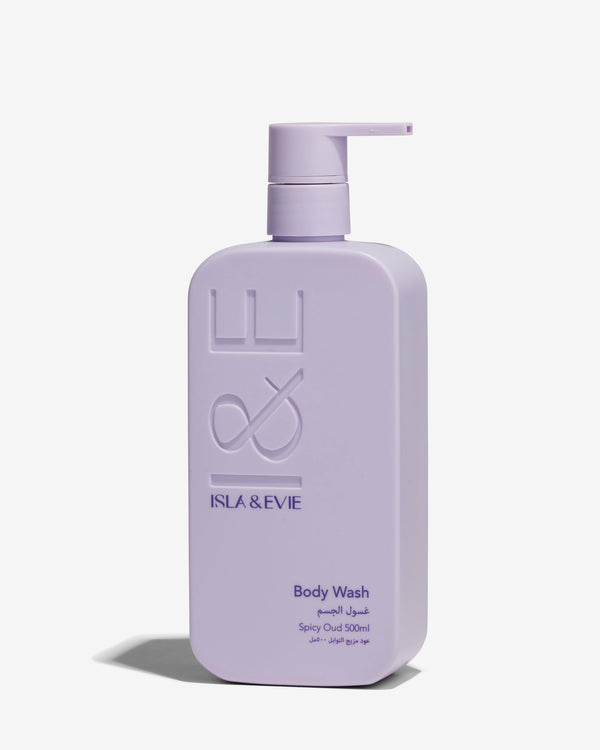 Isla & Evie Spicy Oud Body Wash 500Ml -Isla & Evie