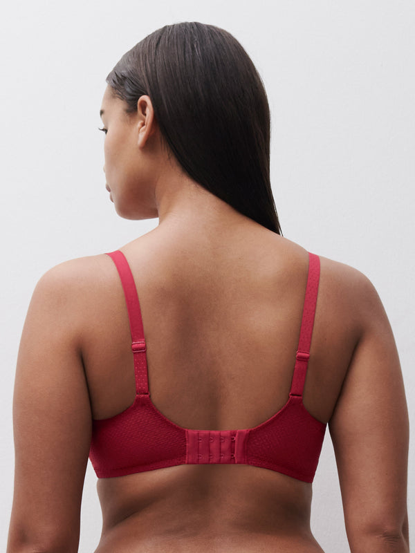 Chantelle Fleurs-Half-Cup Balcony Bra