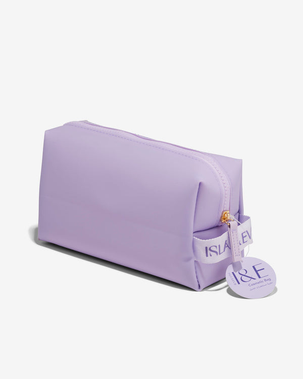 Isla & Evie Cosmetic Bag  - Purple -Isla & Evie