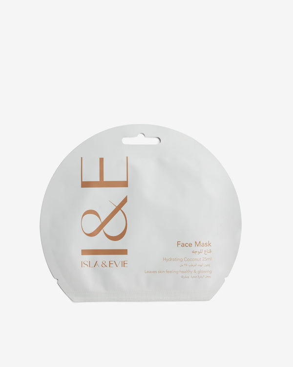 Isla & Evie Coconut Face Mask 25Ml -Isla & Evie