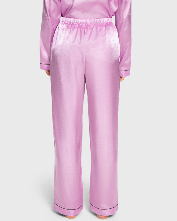 Isla & Evie All Day Relax Satin Pajama Set