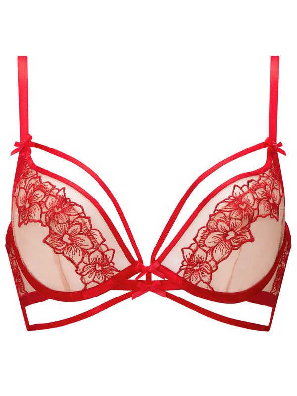 Ann Summers Floral Affair Non Padded Plunge Bra