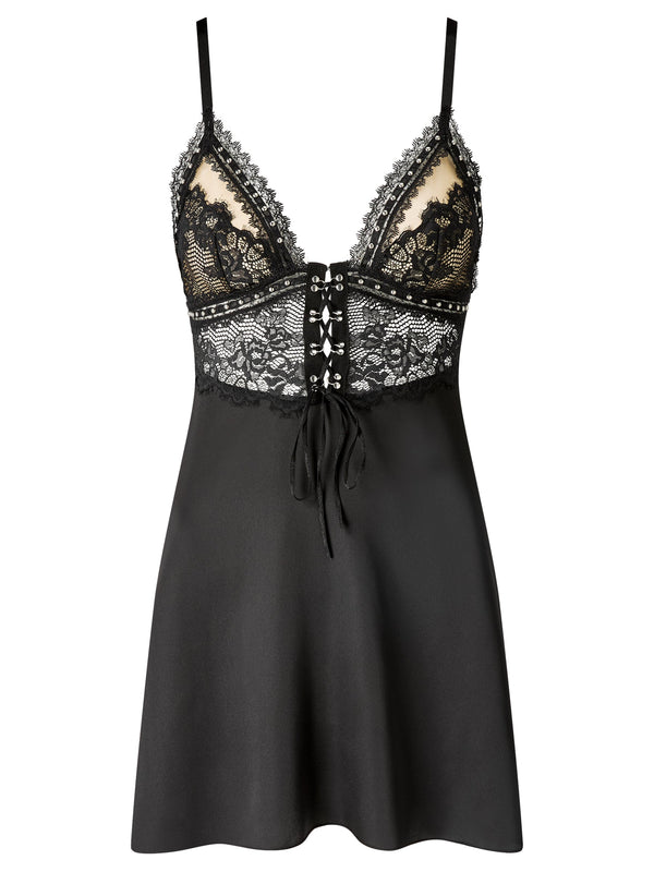 Ann Summers Bridgette Satin/Lace Chemise