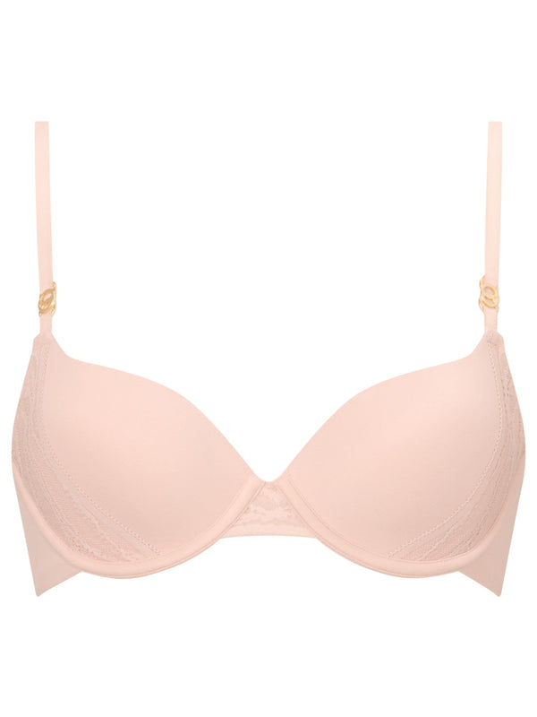 Ann Summers Charlotte Underwired Padded Plunge Bra Light Pink