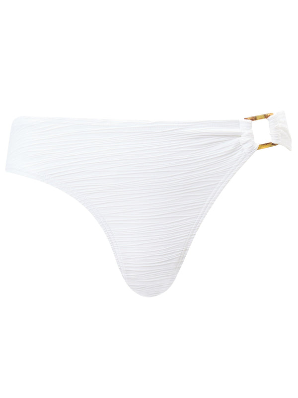Ann Summers KBX Swim Crinkle HL Bikini Bottom White