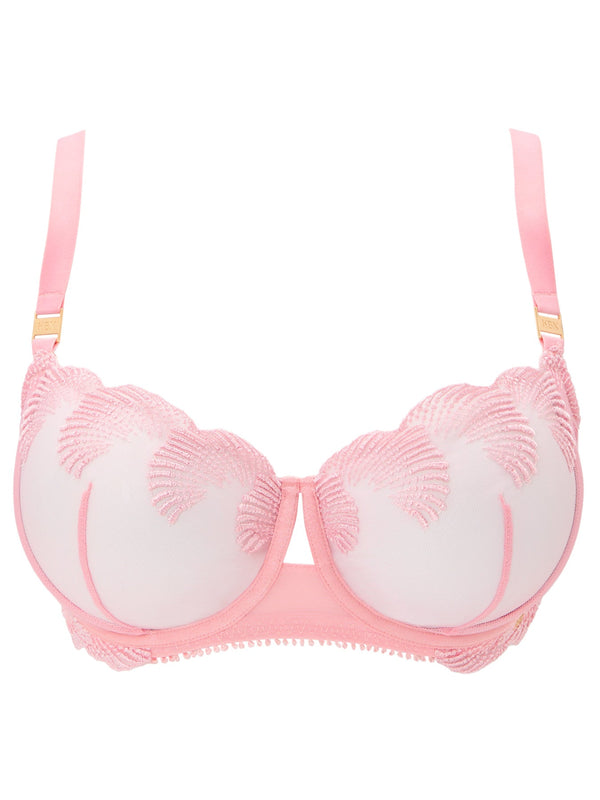 Ann Summers Lana Non-Pad Balcony Bra Light Pink